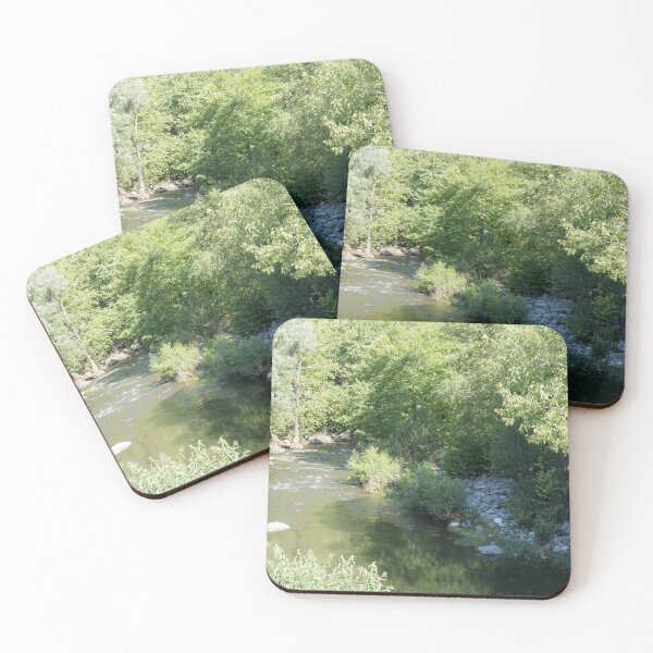 Item preview, Serene Mountain River in Summer designed and sold by Georgia Mizuleva.