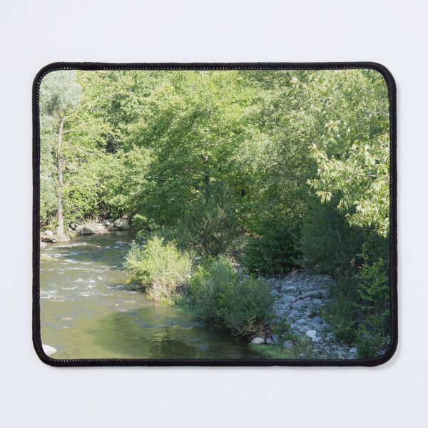 Item preview, Serene Mountain River in Summer designed and sold by Georgia Mizuleva.