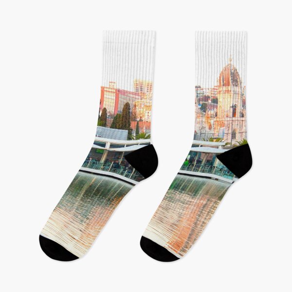 Item preview, Sunset. lake by the river. mosteiro dos jerónimos designed and sold by Tereza Pilar  Art.
