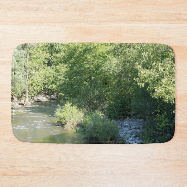 Item preview, Serene Mountain River in Summer designed and sold by Georgia Mizuleva.
