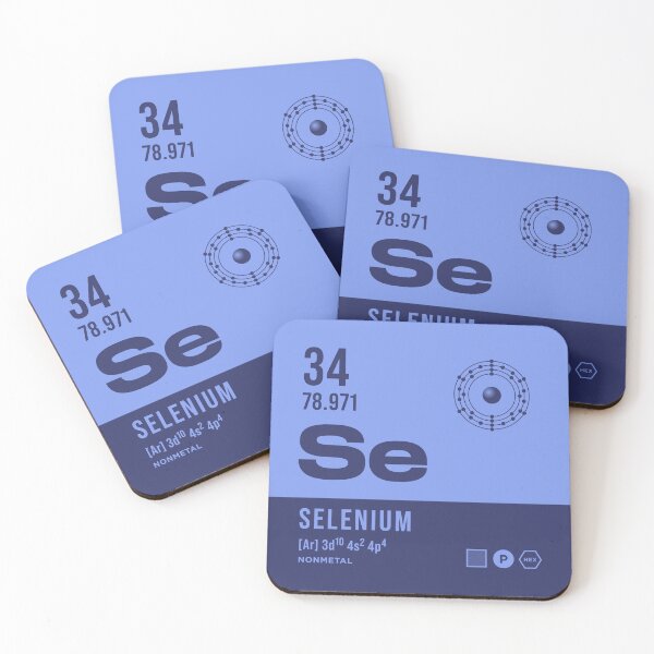 Item preview, 34 Selenium Periodic Table Element Dark designed and sold by VoodooCircus.