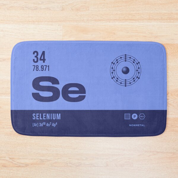 Item preview, 34 Selenium Periodic Table Element Dark designed and sold by VoodooCircus.