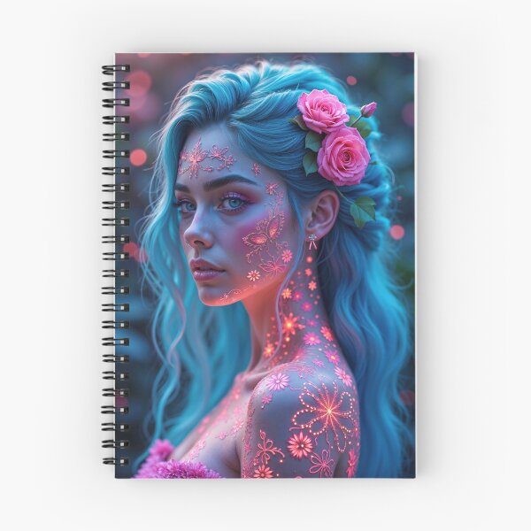 Item preview, Bioluminescent Rose Woman designed and sold by Neo-Studio.