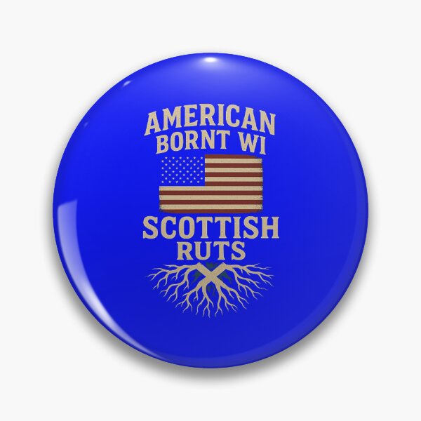 Item preview, American bornt wi Scottish ruts designed and sold by MacksMerch.