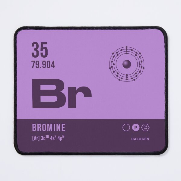 Item preview, 35 Bromine Periodic Table Element Dark designed and sold by VoodooCircus.