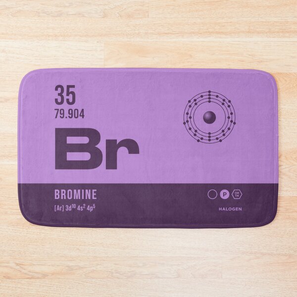 Item preview, 35 Bromine Periodic Table Element Dark designed and sold by VoodooCircus.