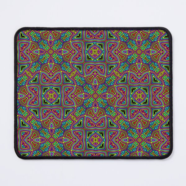 Item preview, colorful abstract tile pattern designed and sold by chambergambit.