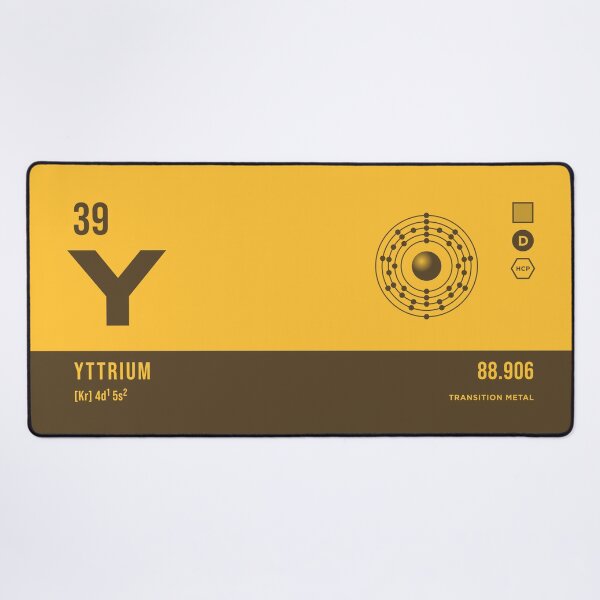 Item preview, 39 Yttrium Periodic Table Element Dark designed and sold by VoodooCircus.