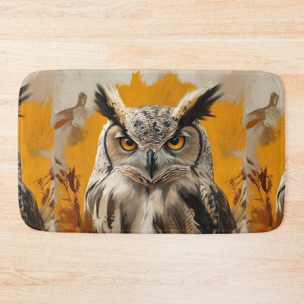 Item preview, Stunning Owl bird Painting for Home & Office designed and sold by LazyOwlStore.