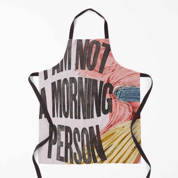 Item preview, Harajuku Kawaii Girl Art “I Am Not a Morning Person” Pastel Cute Anime Style Funny Quote Aesthetic Gift designed and sold by MsMetalROk.