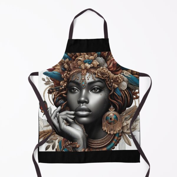 Item preview, An African Woman Adorned With Ornaments. designed and sold by PrintAfricanArt.