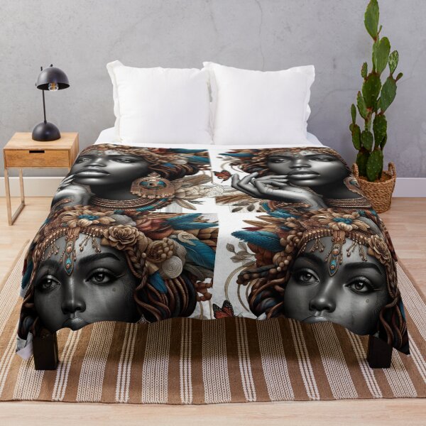 Item preview, An African Woman Adorned With Ornaments. designed and sold by PrintAfricanArt.