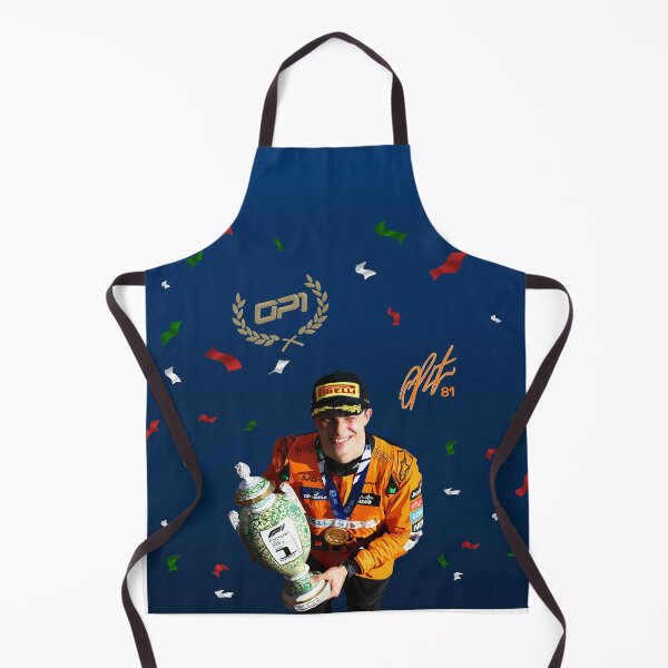 Item preview, Oscar Piastri 1st Win Digital Portrait designed and sold by lineandlunar.
