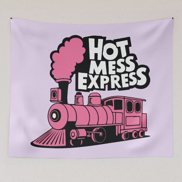 Item preview, Hot mess express  designed and sold by BrownHorse90s.