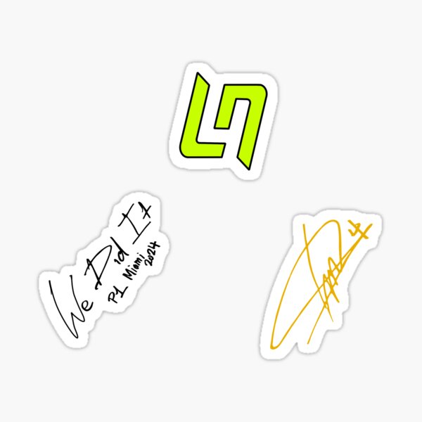 Item preview, Lando Norris mix designed and sold by lineandlunar.