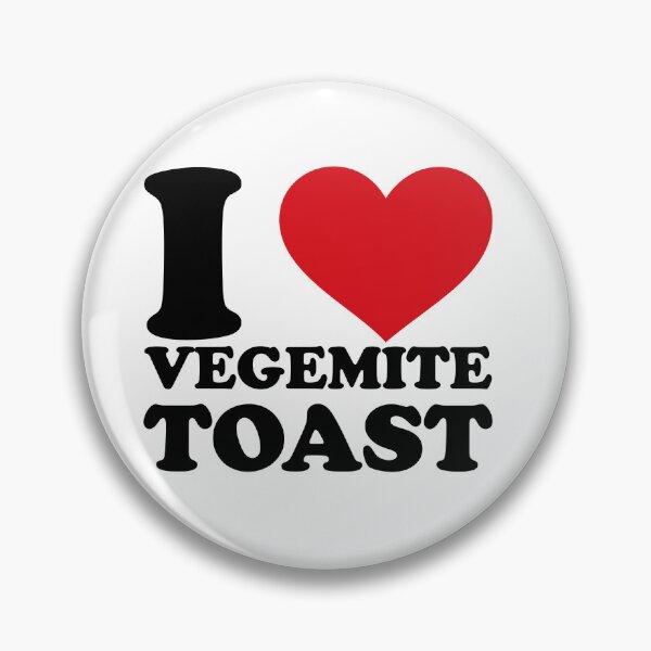 Item preview, I Love Vegemite Toast – Funny Aussie Breakfast Design designed and sold by EmeraldeaArt.