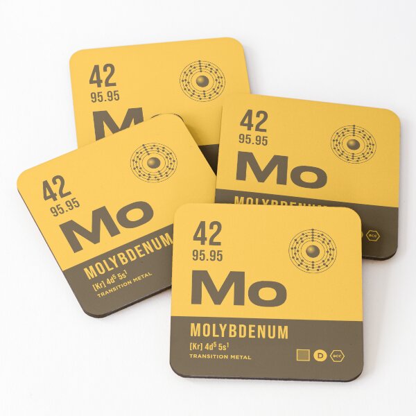 Item preview, 42 Molybdenum Periodic Table Element Dark designed and sold by VoodooCircus.