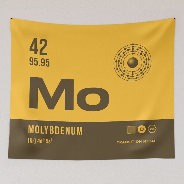 Item preview, 42 Molybdenum Periodic Table Element Dark designed and sold by VoodooCircus.