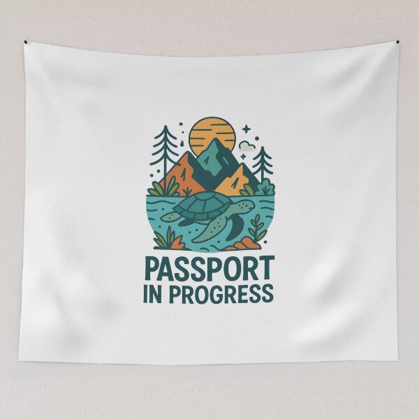 Item preview, Passport in Progress designed and sold by inkNext.