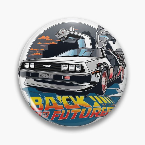 Item preview, Vintage Classic Car Delorean DMC-12 Design designed and sold by PrintCarClub.