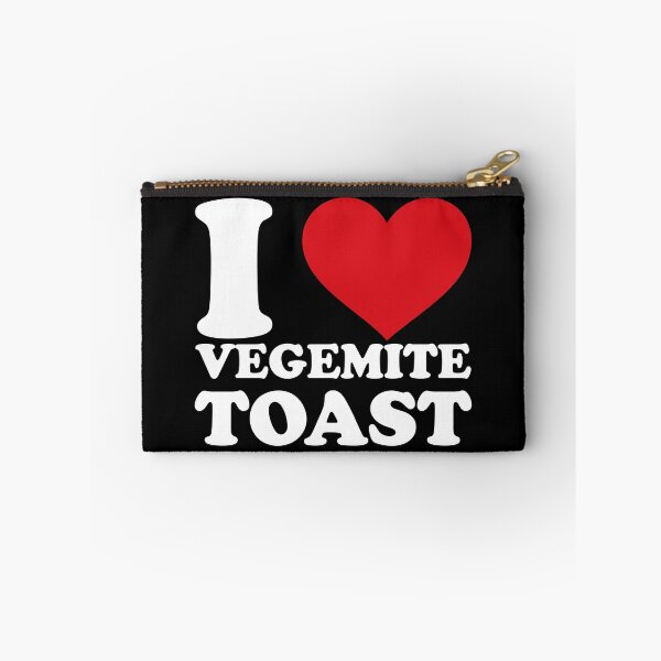 Item preview, I Love Vegemite Toast – Funny Aussie Breakfast white Design designed and sold by EmeraldeaArt.