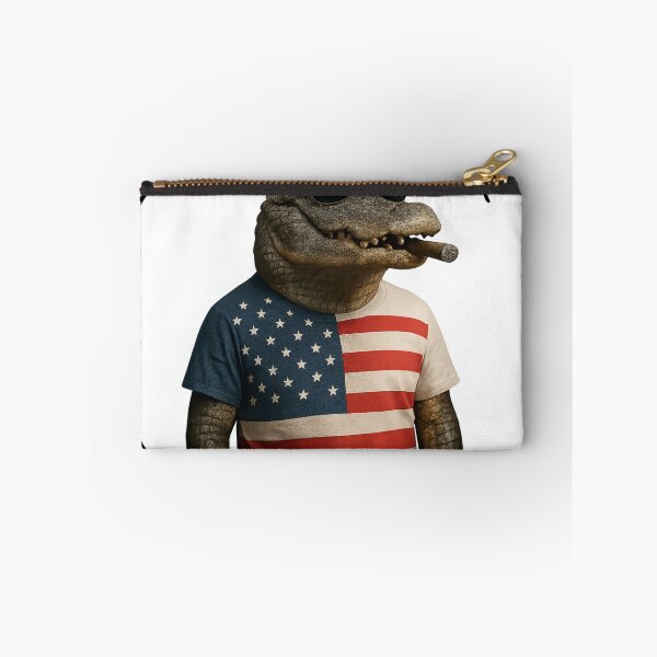 Item preview, Alligator Alcatraz Reptile Tee for Animal & USA lovers alike! designed and sold by FunFunkyGifts.