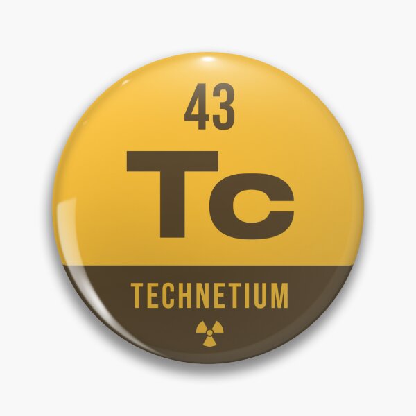 Artikelvorschau, 43 Technetium Periodensystem Element Dunkel entworfen und verkauft von VoodooCircus.