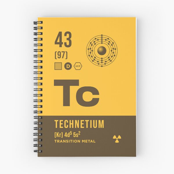 Item preview, 43 Technetium Periodic Table Element Dark designed and sold by VoodooCircus.