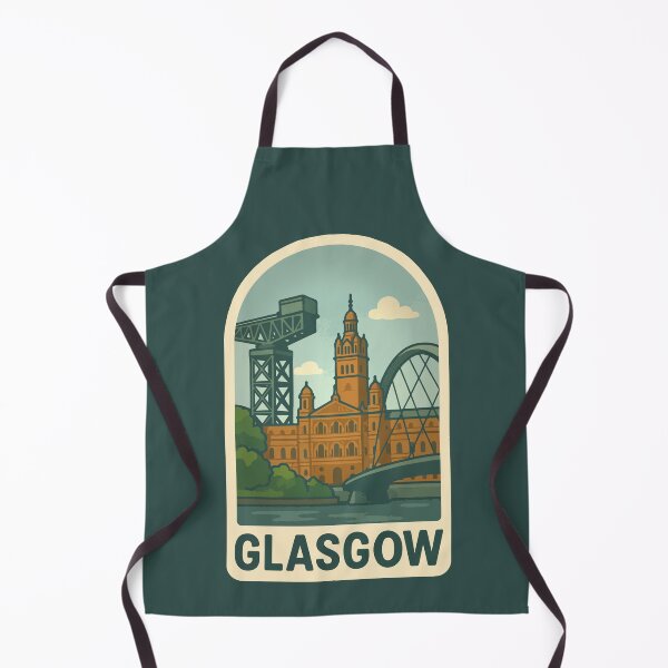 Artikelvorschau, Glasgow Reise-Souvenir-Aufkleber entworfen und verkauft von rogue-design.