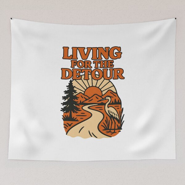 Item preview, Living for the Detour. designed and sold by inkNext.