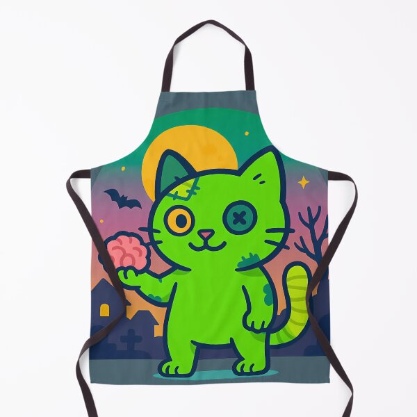 Item preview, Cute Zombie Cat designed and sold by GlitchBaby.