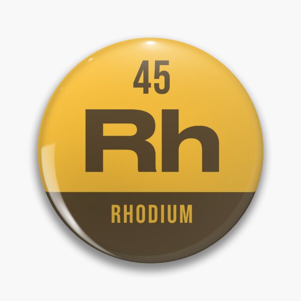 Item preview, 45 Rhodium Periodic Table Element Dark designed and sold by VoodooCircus.