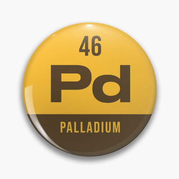 Item preview, 46 Palladium Periodic Table Element Dark designed and sold by VoodooCircus.