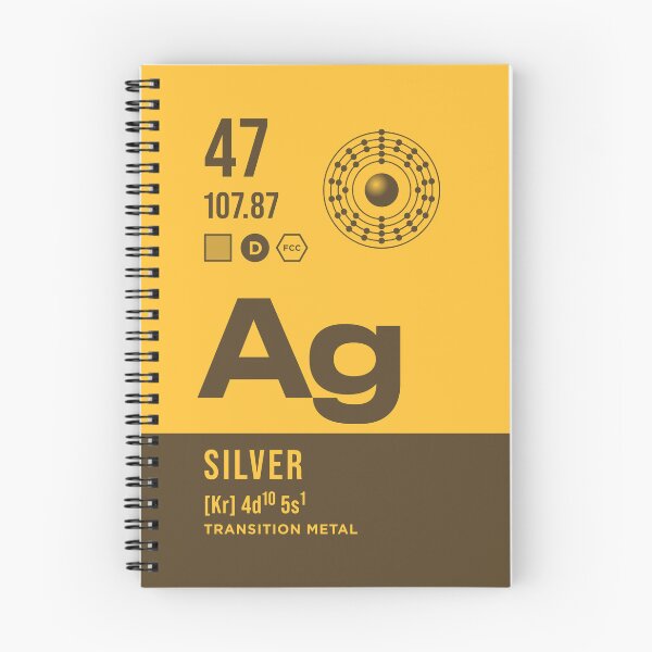 Artikelvorschau, 47 Silber Periodensystem Element Dunkel entworfen und verkauft von VoodooCircus.