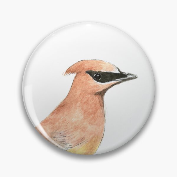 Item preview, Cedar Waxwing designed and sold by ScribleBug.