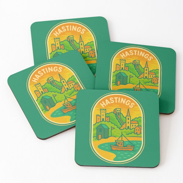 Item preview, Hastings Travel Souvenir Sticker designed and sold by rogue-design.