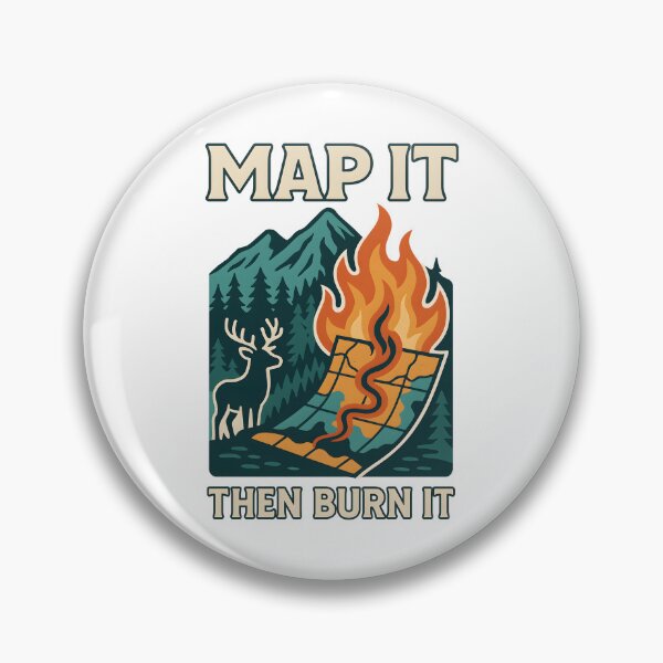 Item preview, Trailblazer’s Manifesto: Map It Then Burn It designed and sold by inkNext.