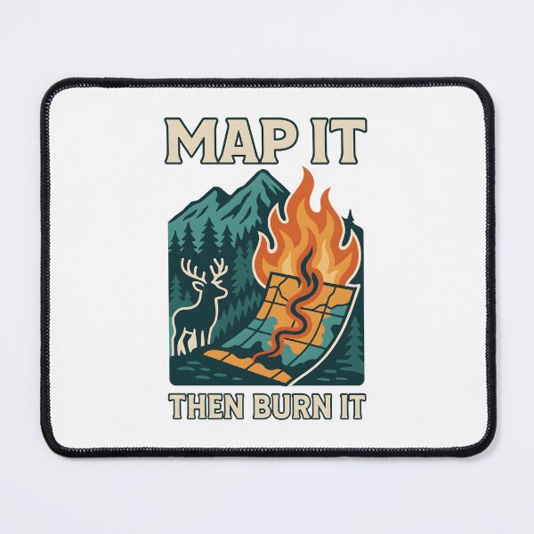Item preview, Trailblazer’s Manifesto: Map It Then Burn It designed and sold by inkNext.