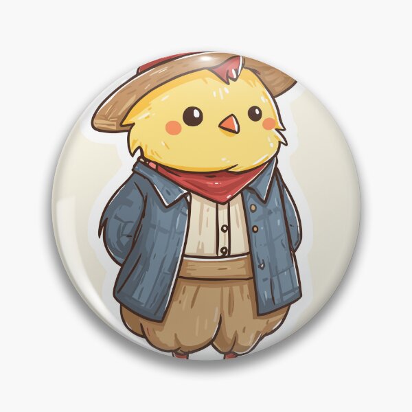 Item preview, Fluffy Farm Chick designed and sold by bapupa.