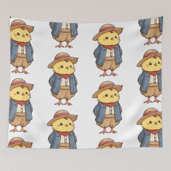 Item preview, Fluffy Farm Chick designed and sold by bapupa.