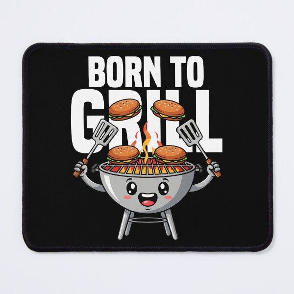 Item preview, BORN TO GRILL - CHEF GIFT designed and sold by KEF Custom.