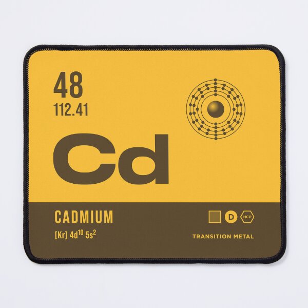 Item preview, 48 Cadmium Periodic Table Element Dark designed and sold by VoodooCircus.