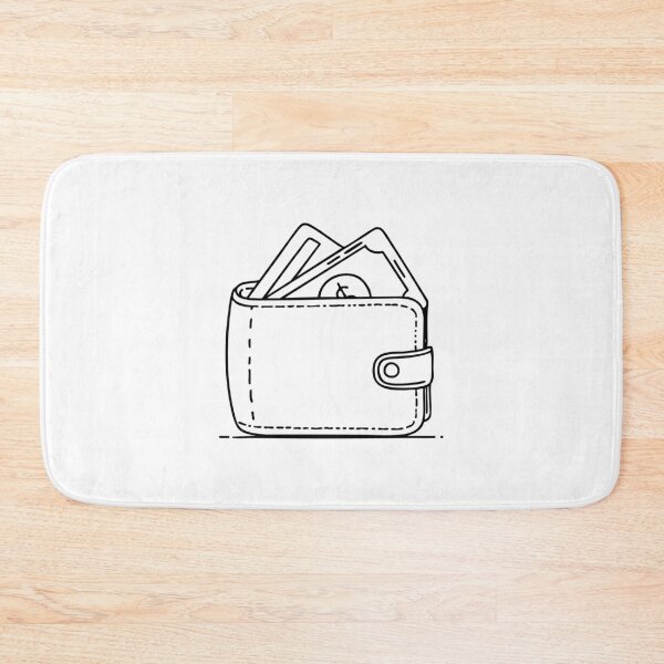 Item preview, An open wallet revealing cash and cards inside designed and sold by rasagamastore.