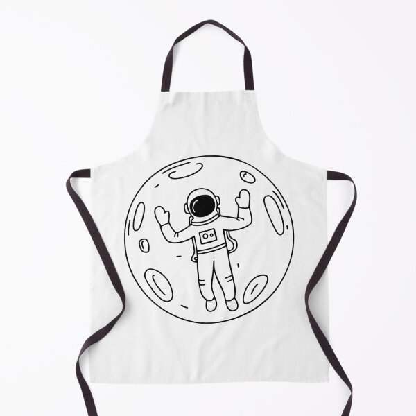Item preview, An astronaut floating weightlessly in low planet orbit designed and sold by rasagamastore.