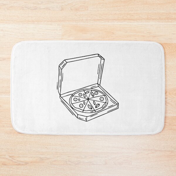 Item preview, A pizza with oregano leaves scattered over melted cheese designed and sold by rasagamastore.