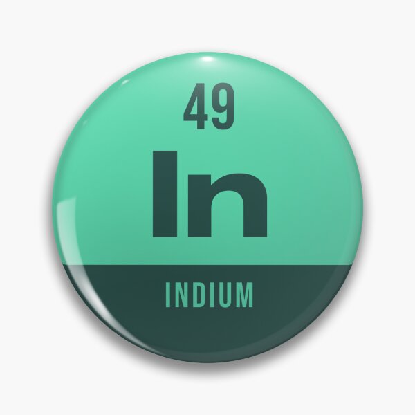 Item preview, 49 Indium Periodic Table Element Dark designed and sold by VoodooCircus.