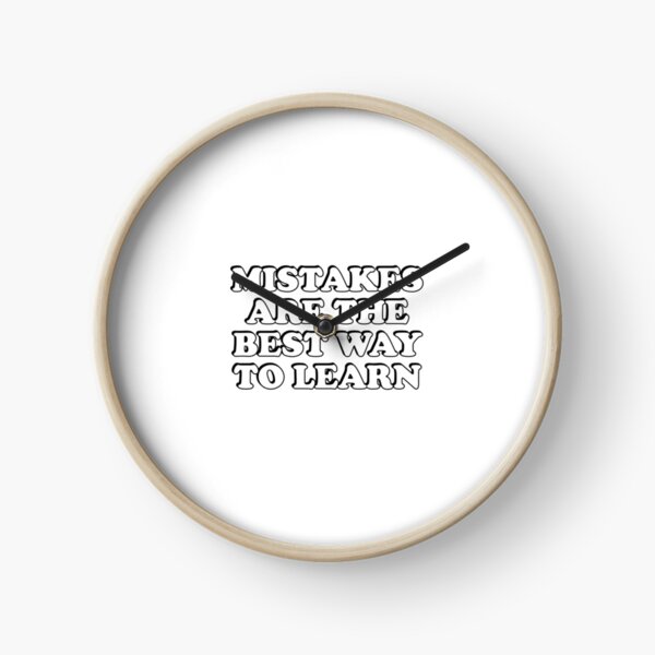 Item preview, Mistakes are the best way to learn  - Back to school motivational quotes designed and sold by Inspirationmotivation.