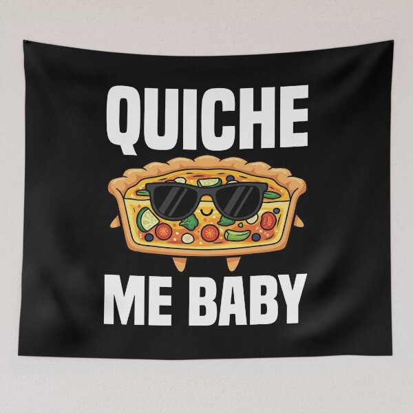 Item preview, QUICHE ME BABY - CHEF GIFT designed and sold by KEF Custom.
