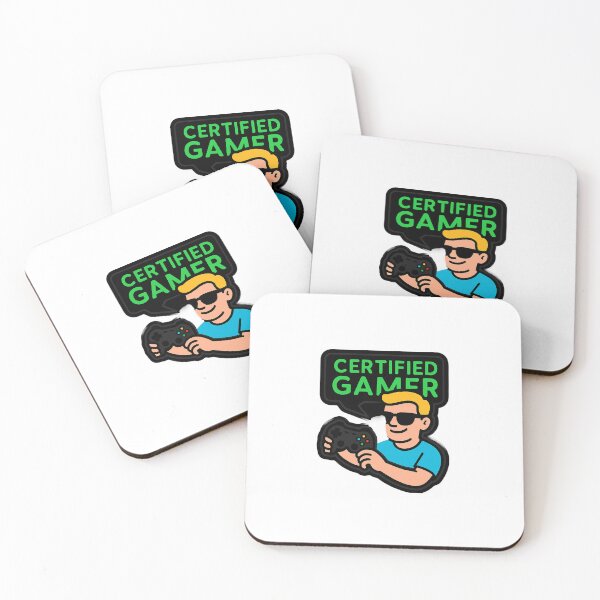 Item preview, Certified Gamer - Cool quote designed and sold by FunnyTshirtGuy.