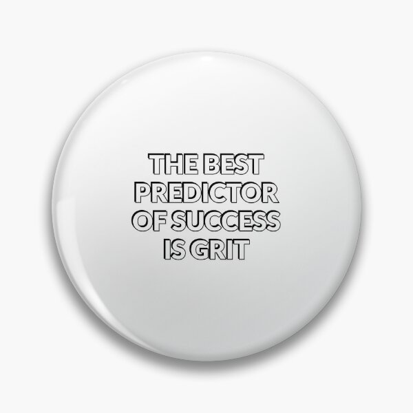Item preview, The best predictor of success is grit  - Back to school motivational quotes designed and sold by Inspirationmotivation.